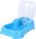 GALPADA Dog Water Feeder Creative Pet Drinking Tool Smooth Surface Design for Easy Use for Home and Pet Shops Blue Color Convenient Automatic Water Supply