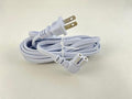 OMNIHIL [UL Listed] Extra Long White 10FT L-Shaped C7 Power Cord Replacement for Healthy Pet Simply Feed Dog and Cat Automatic Feeder Power Supply