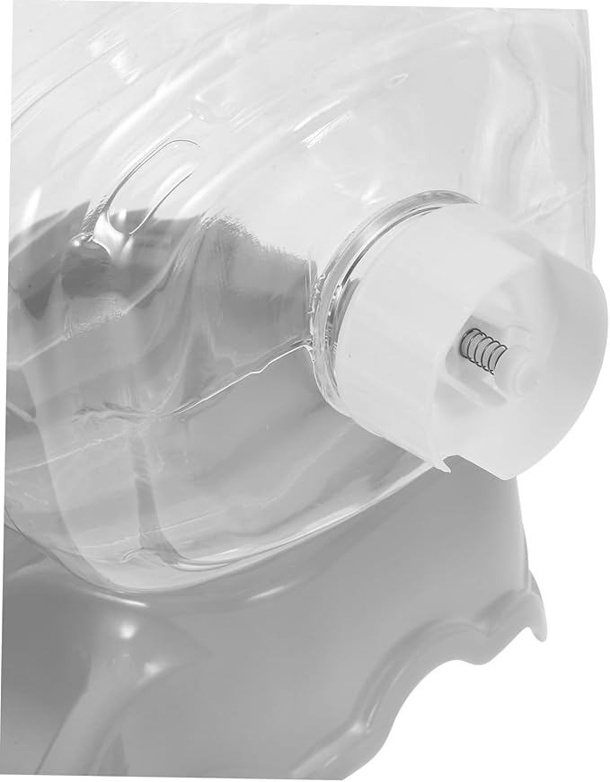 Pet Water Fountain Filter Automatic Cat Feeder Bowl Cat Fountain Cats Food Wet Spout Water Dispenser Puzzle Water Bottle Faucet Hose Automatic Dog Feeder Grey Plastic