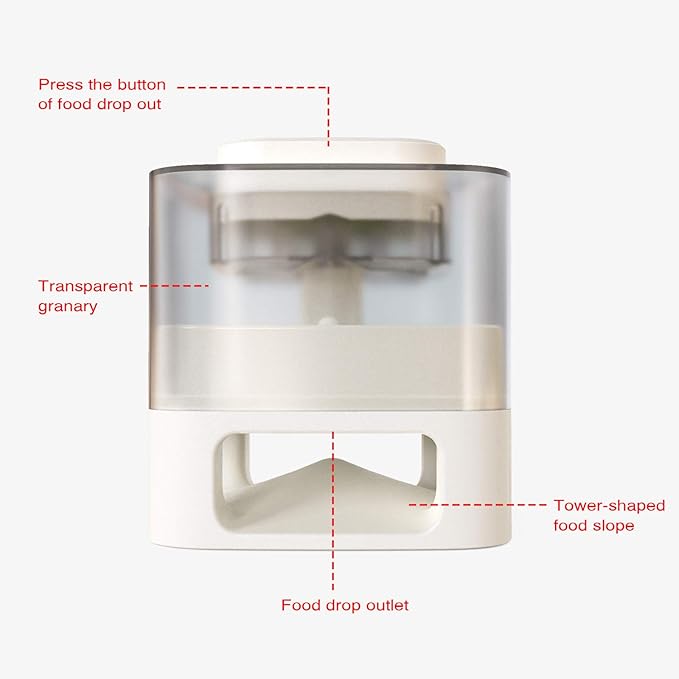 GYDD Dog Feeder, Dog Food Dispenser, Puppy Treat Dispenser Slow Feeder Dog Bowl Slow Eating Fun Feeding Supplies to Improve The Intelligence of Pets White