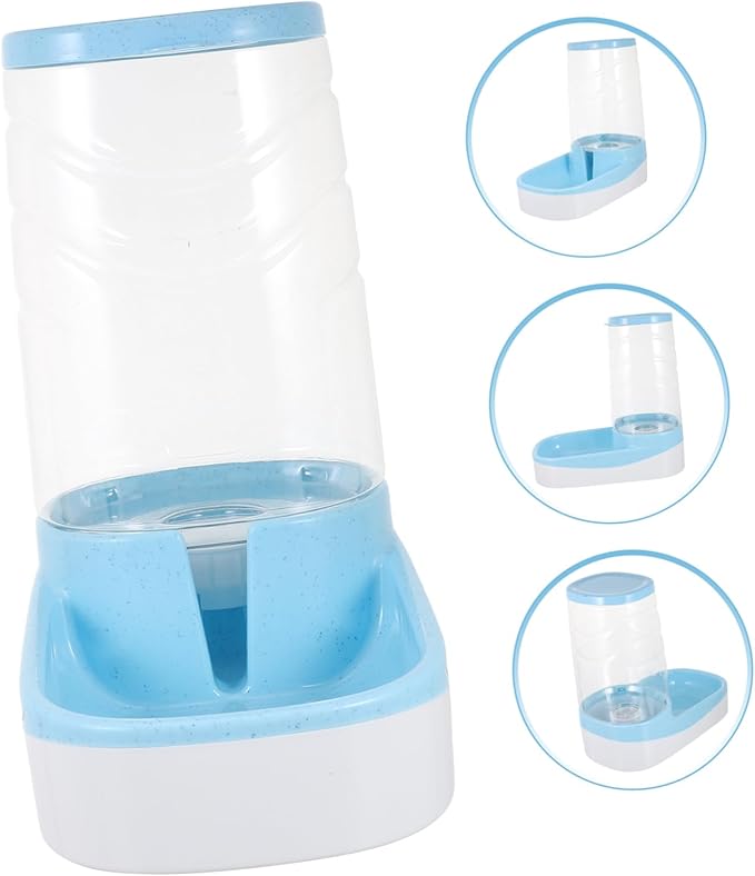 Automatic Pet Water Dispenser with Smooth Surface Cats and Rabbits Capacity Compact and Portable Water Bowl for Home Use