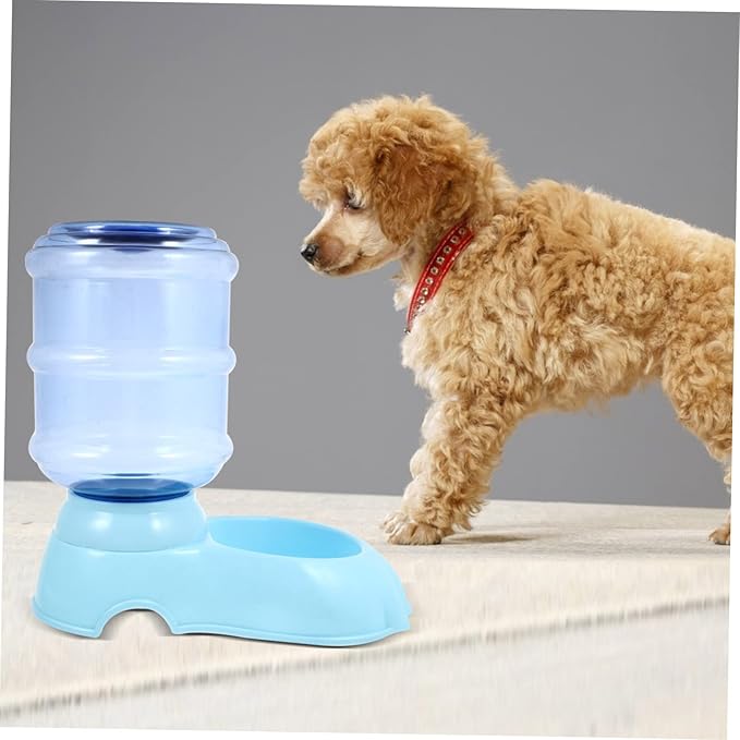 Automatic Pet Water Feeder with Capacity for Cats and Dogs Durable Drinking Bowl Easy to Use Random Color Design