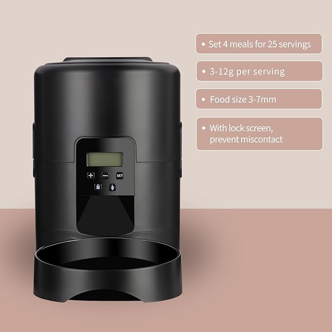 2L Smart Pet Feeder Timing Smart Automatic Pet Feeder for Cats Dog Button Intelligent Dry Food Dispenser Dog Bowl