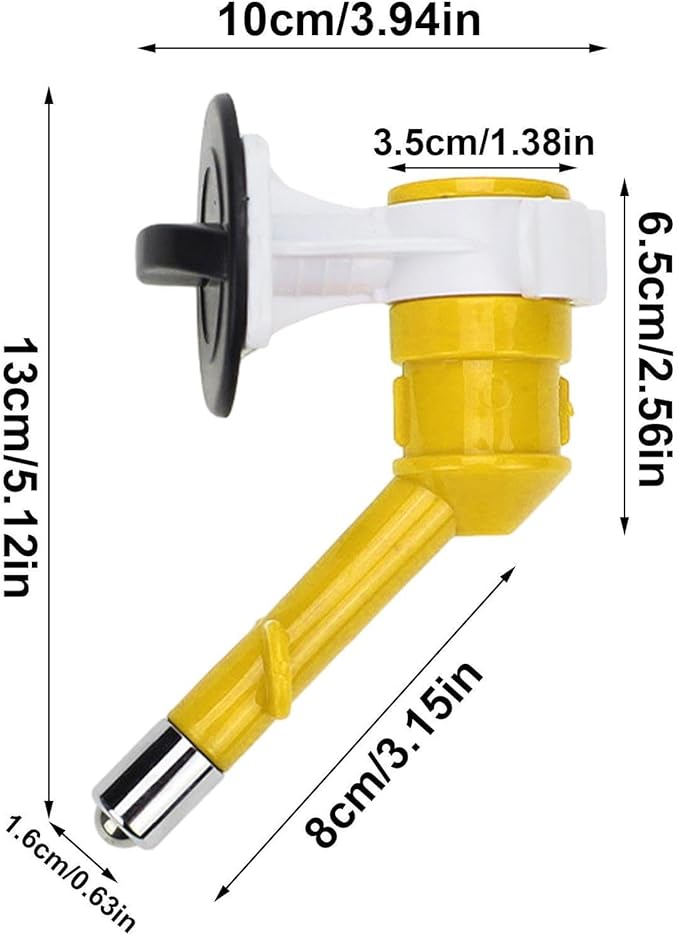 Pet Water Dispenser Nozzle - Portable Anti-Leaking Water Dispenser,Multifunctional No-Drip Fountain Reusable Automatic Dogs Feeder Nozzle for Dogs