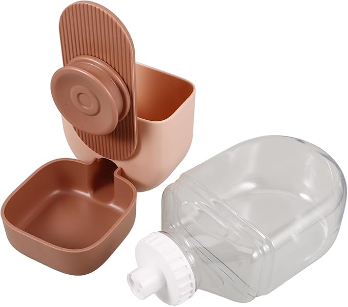 POPETPOP 3pcs Pet Water Fountain Dog Water Dispenser Puppy Bottle Automatic for Dogs Cage Hanging Bottle