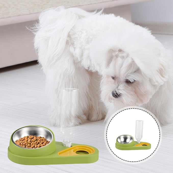 POPETPOP Pet Feeder -Fall Cat Feeder Puppy Water Bowl Dog Feeders Pet Automatic Feeder Cat Automatic Feeder Dog Bowl Small Dog Feeder Dog Feeder Automatic Animal Cat Food Plastic
