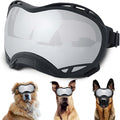 Dog Sunglasses,Doggles Anti-UV Protection,Pet Sunglasses with Adjustable Strap,Suitable for Motorcycle Car Driving Bike Riding Hiking Swimming Wind Dust Fog Dog Eye Protection
