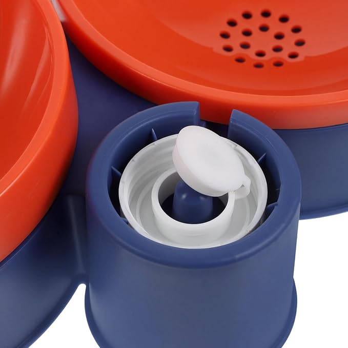 Automatic Cat Dog Feeder Water Bowl Dry Wet Food Dispenser Compact Design Deep for Pets Easy to Use No Constant Refilling Needed