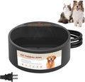 Automatic Heat Retaining Pet Feeders for Indoor Outdoor Use Nonslip Base Light Weight Dish Cold Climates Heated Pet Bowl for Cold Climates