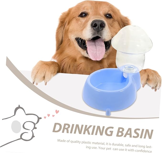 BESPORTBLE Pet Water Bowl Automatic Feeder for Dogs Large Capacity Slow Eating Bowl