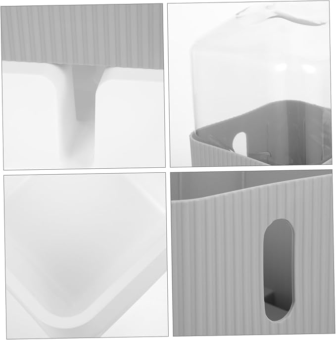 Automatic Pet Feeder Dispenser for Dogs and Cats Durable Food Bowl with Bite-Resistant Material Convenient for Home Use Saving Feeding