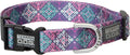 Terrain D.O.G. - Climbing-Grade Tubular Webbing - Premium Patterned Snap-N-Go Adjustable Dog Collar