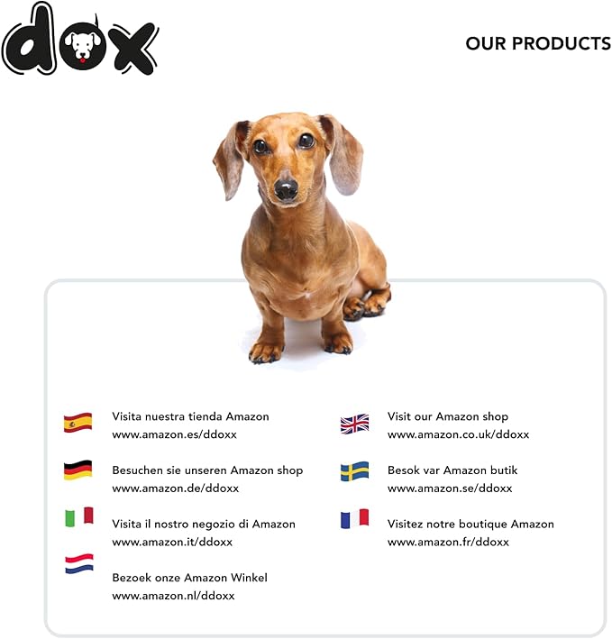DDOXX Dog Collar Air Mesh, Adjustable, Padded | Many Colors & Sizes | for Small, Medium & Large Dogs | Collars cat Puppy pet Kitten | Black, XS