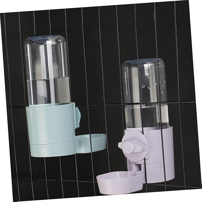 HANABASS Hanging Dog Water Dispenser Automatic Pet Water Feeder for Cats and Dogs Compact Design Lightweight for Cages and Portable Use
