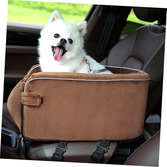 BESPORTBLE Dog Cushion Storage Pocket Pet Travel Car Comfortable Pet Dog Car Seats for Travel