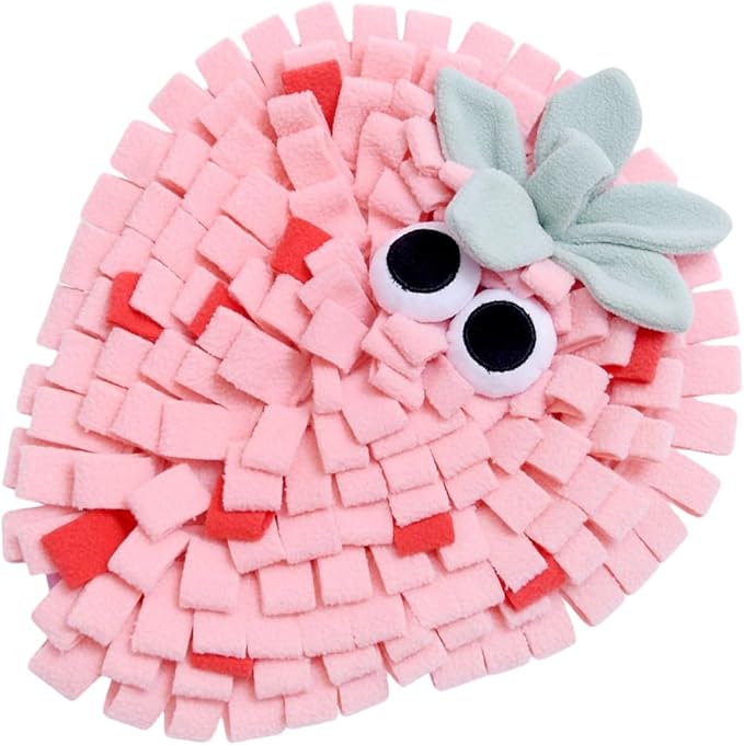 Pet Sniffing Mat - Interactive Foraging Toy, Puppy Slow Eating with Enrichment Pad, Dog Training with Nose Work Activity, Medium Large Breed with Indoor Play Use, Foraging Mat for Home Garden