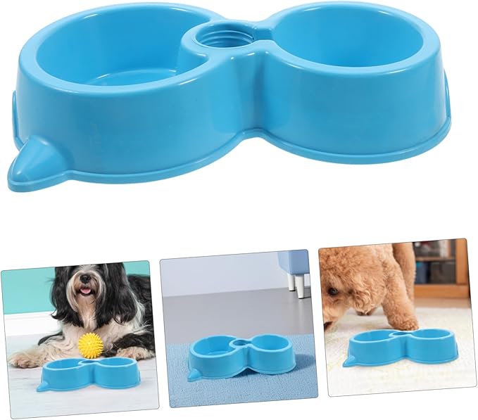 Automatic Dog Water Dispenser Portable Bowls Dual Food and Water Bowls for Dogs Cat and Kitten Feeder Safe Abs Material