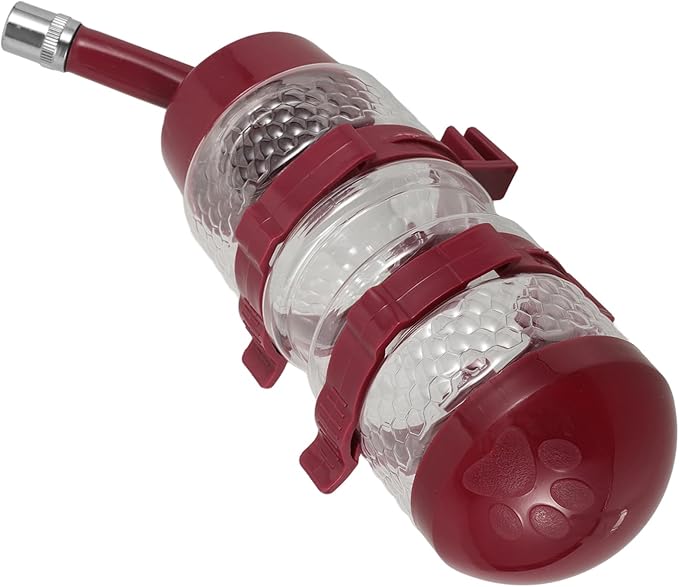 Automatic Hanging Dog Water Bottle Feeder with Leak Seal for Kennels and Cages Wear Resistant Pet Water Dispenser for Puppies and Cats Easy to Install for Healthy Drinking