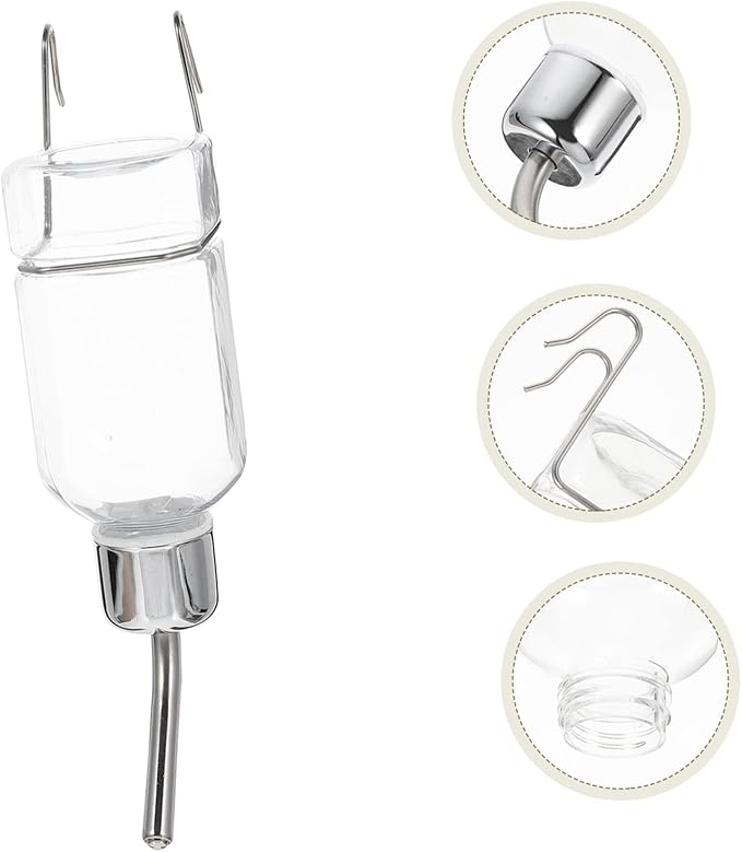 BESPORTBLE Pet Water Dispenser for Dogs Rabbits Automatic Feeder Portable Hanging Water Bottle Easy to Use for Travel