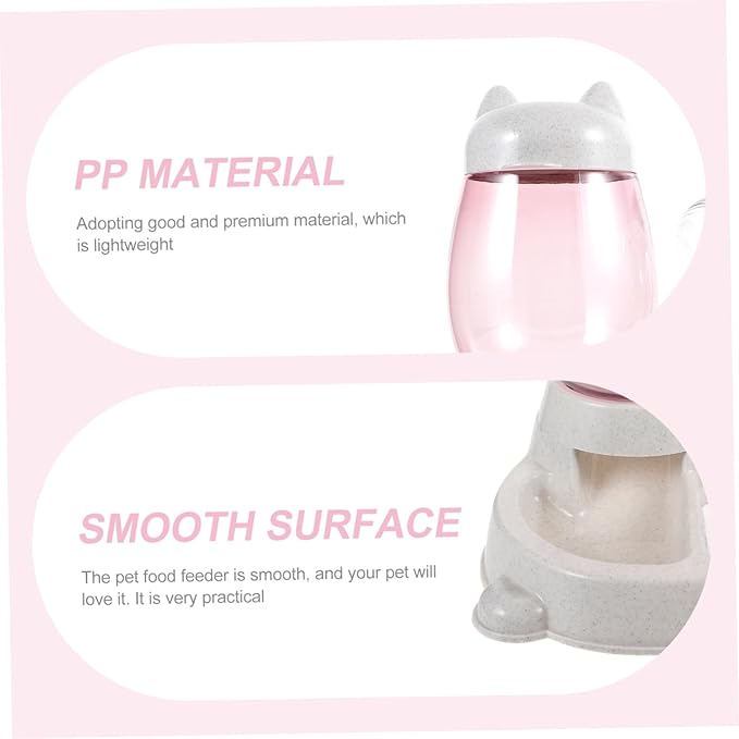 Automatic Pet Feeder Water Dispenser Kitten Food Container Dog Food Feeder Pet Supply Unique Design
