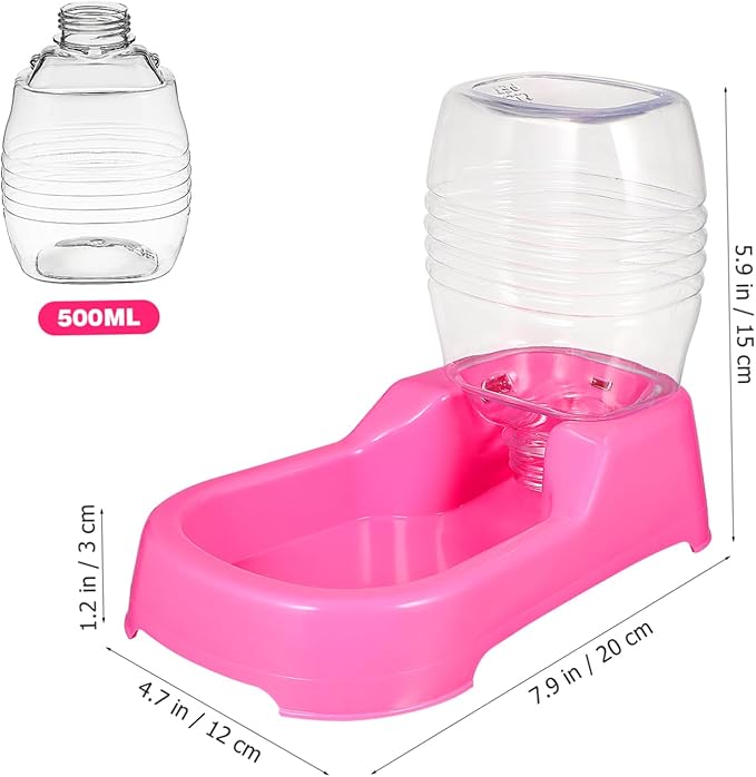 Creative Pet Water Feeder for Dogs and Puppies Automatic Drinking Bowl Safe and Smooth Design for Home and Pet Shops
