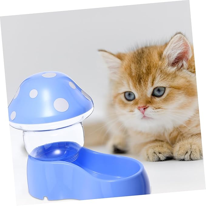 Totority Self Filling Dog Feeder Bowl Automatic Cat Feeder Dispenser Sturdy Material Pet Accessory