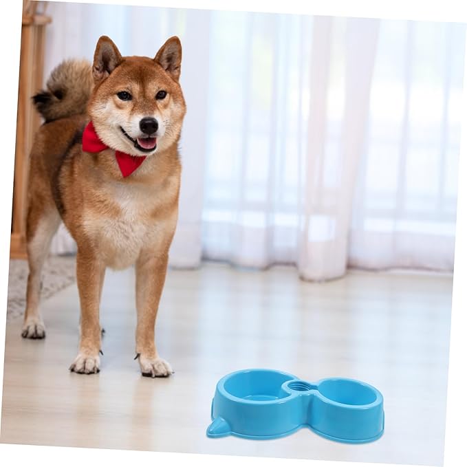 Pet Feeder Water Jug Automatic Dog Water Dispenser Slow Feeder Bowl for Dogs and Cats