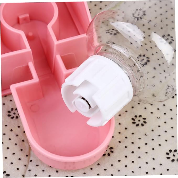 BESPORTBLE Automatic Pet Waterer 500ml Animal Water Dispenser for Dogs Cats Birds Easy Install