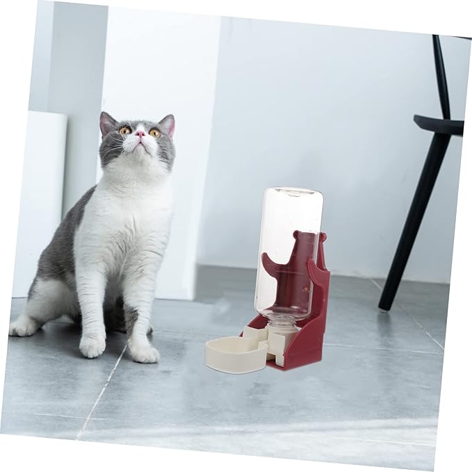 Mipcase 3pcs Automatic Pet Water Feeder for Dogs and Cats Lightweight Water Dispenser Capacity Easy to Use and Non-Skid Design for Continuous Hydration