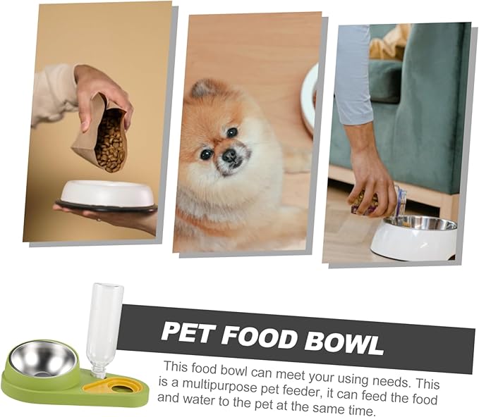 Pet Feeder Dispenser Dog Water Bowl Food Dispenser Automatic Cat Feeder Gravity Pet Water Bowl