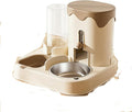 Pet Feeder, cat and Dog Food Bowl, pet Feeding and Drinking All-in-one Machine.