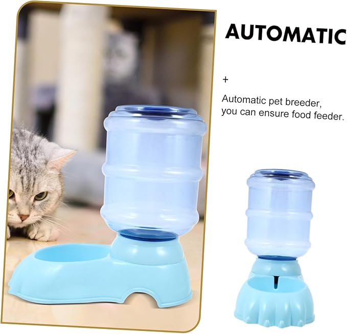 Kisangel Automatic Pet Water Dispenser for Cats and Dogs Bowl Feeding Random Colors for Cats and Puppies