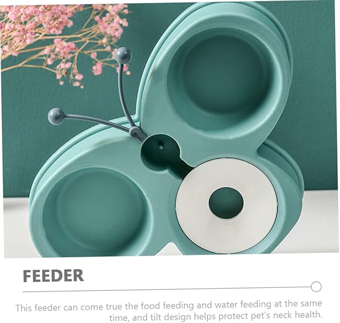 Kisangel Automatic Waterer Feeder Dog Water Dispenser for Cats Puppies Easy Skid Puppy Feeder