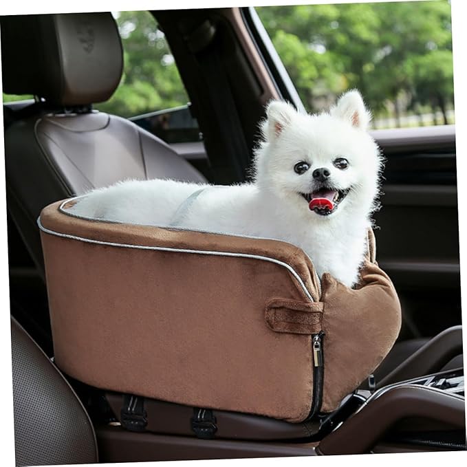 BESPORTBLE Dog Cushion Storage Pocket Pet Travel Car Comfortable Pet Dog Car Seats for Travel