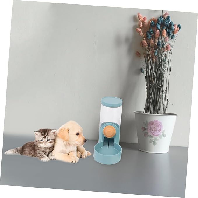 2pcs Hanging Automatic Cat Water Dispenser and Dog Food Feeder for Animals Easy Install Bowl for Cages Safe and Convenient Feeding for Pets