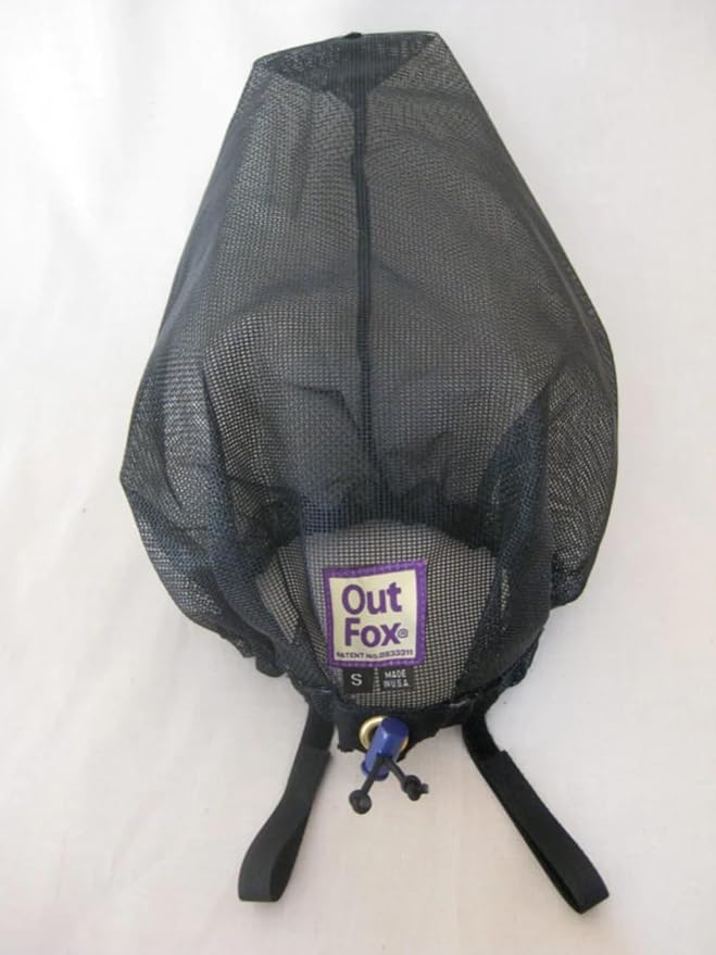 Out Fox Field Guard Size XL - Vet-Recommended Dog Safety Mask for Foxtails, Grass Seeds, Bugs and Debris | Breathable, Lightweight, Patented Design | Multiple Sizes