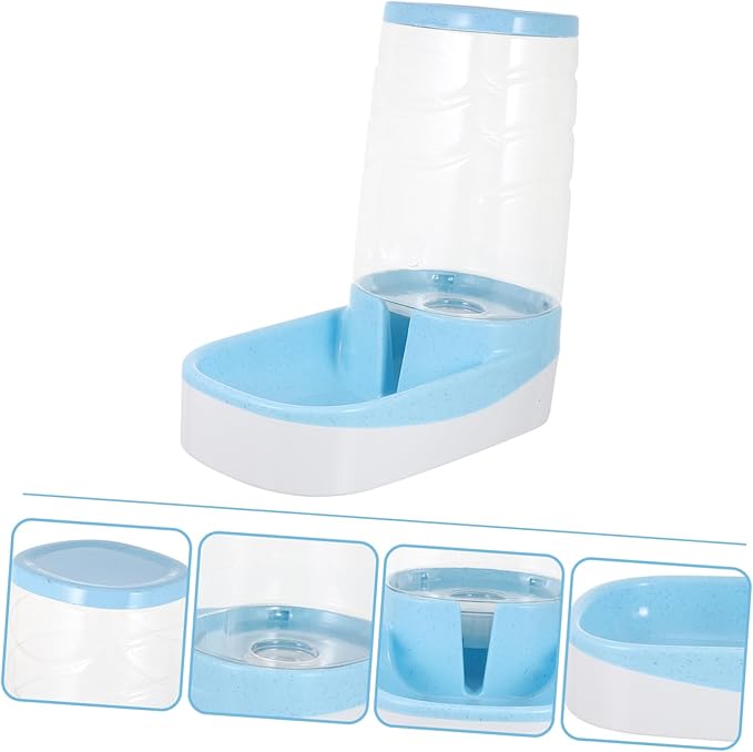 Automatic Pet Water Dispenser with Smooth Surface Cats and Rabbits Capacity Compact and Portable Water Bowl for Home Use