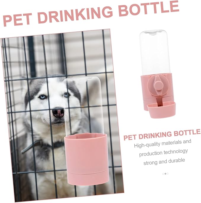 BESPORTBLE Hanging Dog Waterer Automatic Pet Feeder Large Bowl Water Dispenser Pp Material No Spill Easy to Clean
