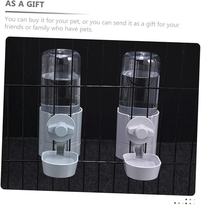 Hanging Style Automatic Water Dispenser for Dogs and Cats Capacity Pet Waterer for Animals Lightweight and Practical Design