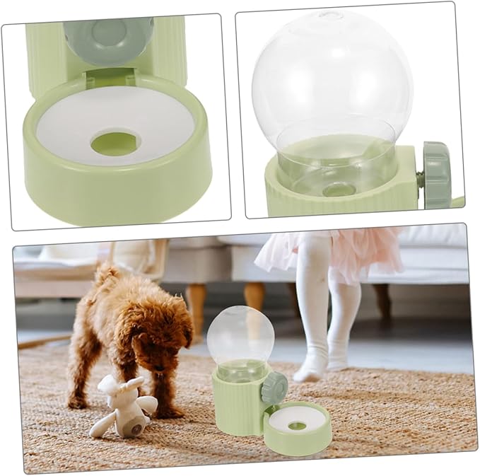 2pcs Automatic Water Feeder for Dogs and Cats Hanging Pet Drinking Device Easy Installation for Animals Like Kittens Puppies and More