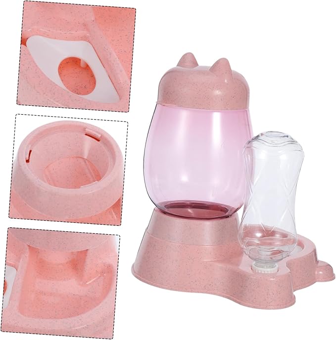 Yardwe Cat Ear Automatic Water Feeder Creative Pet Drinking Tool for Cats and Dogs Capacity Water Dispenser Convenient Pet Hydration
