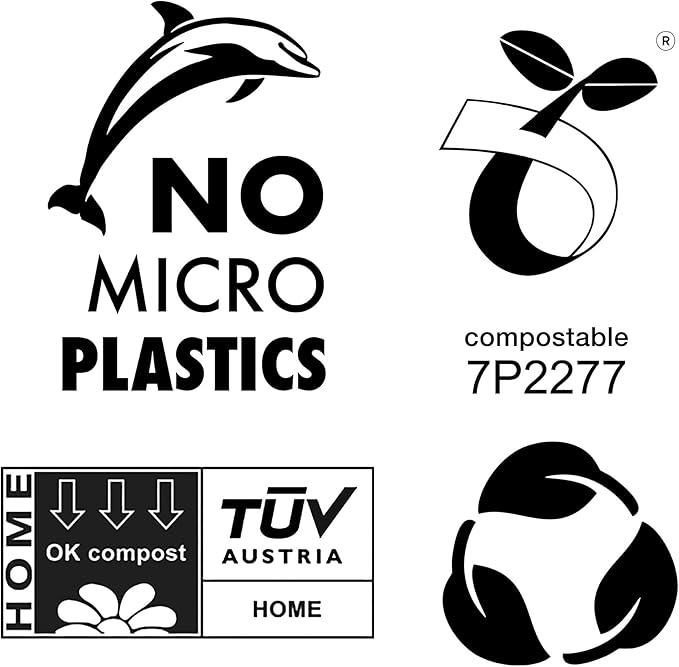 DOG & BUTTERFLY™ THE MOST BEAUTIFUL BAGS ON THE PLANET. 100% CERTIFIED COMPOSTABLE, 270Q. Easy-Open, No Plastic, Leak-Proof, Tear-Proof