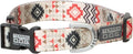 Terrain D.O.G. - Climbing-Grade Tubular Webbing - Premium Patterned Snap-N-Go Adjustable Dog Collar