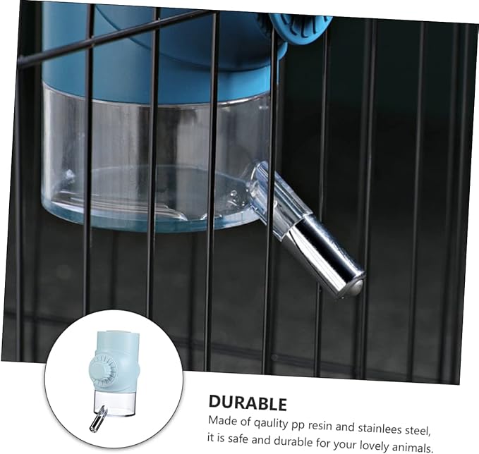 MERRYHAPY Sturdy Puppy Water Dispenser Automatic Feeder Leak Hanging Bottle for Pet Supplies Random Color