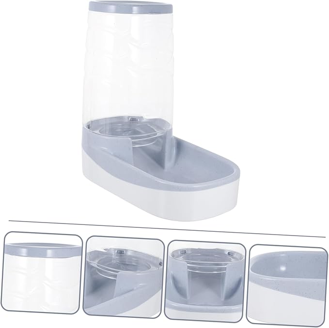 Automatic Pet Feeder Food Storage Bowl for Cats and Dogs Simple and Elegant Design for Easy Feeding for Busy Pet Owners