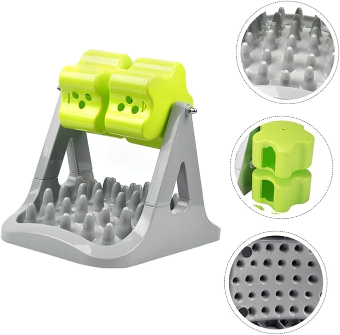 Automatic Dog Food Dispenser Interactive Feeding Bowl with Slow Feed Design Durable Material Compact for Dogs and Puppies for Training and Enrichment