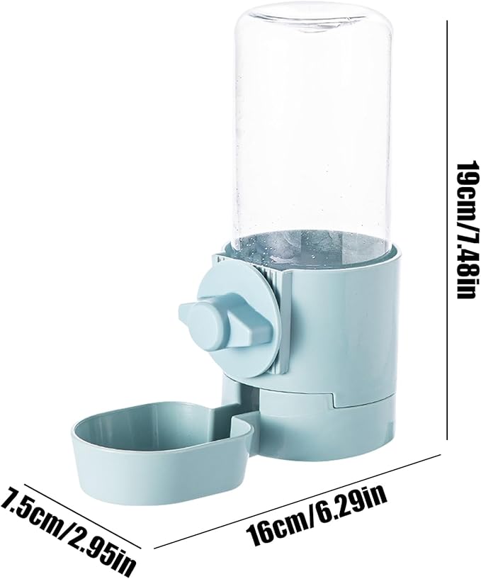 Dog Drinking Water Bowl, Pet Automatic Dog Water Dispenser, Dogs Waterer And Food Feeder For Small Medium Cat Puppy Kitten Large Capacity, Hangable Pet Wateer Dispenser For Apartment Small Medium Larg