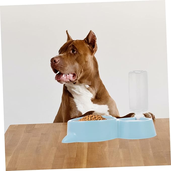 1pc Automatic Dog Water Dispenser Bowl Antiskid and Cats Dual-Function Feeding and Drinking Easy to Clean and Refill for Home Use