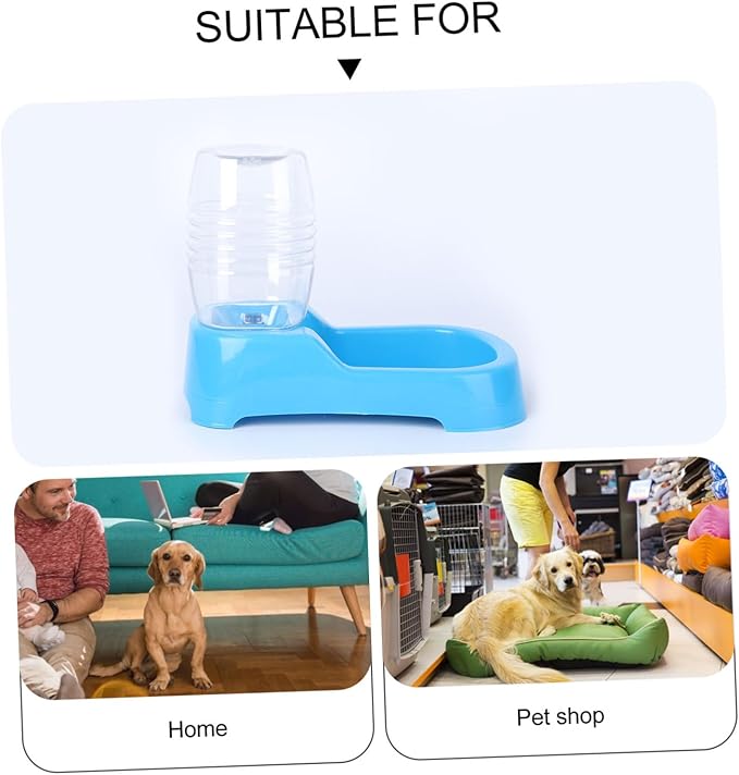 Milisten Pet Water Feeder Dog Drinking Bowl Puppy Bowl Pet Feeder Dog Accessory