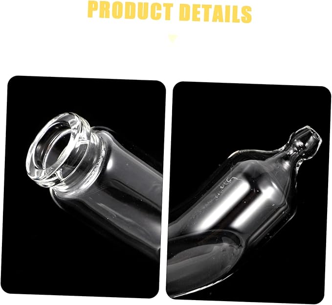 balacoo 5sets Feeding Tube for Animals Kitten Nipples for Bottles Pet Feeder Glass Material Safe Odorless